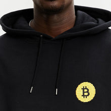 Load image into Gallery viewer, Bitcoin Pixel Logo Hoodie
