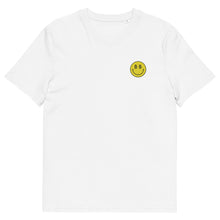 Load image into Gallery viewer, Happy Bitcoin Smiley Shirt - Weiß
